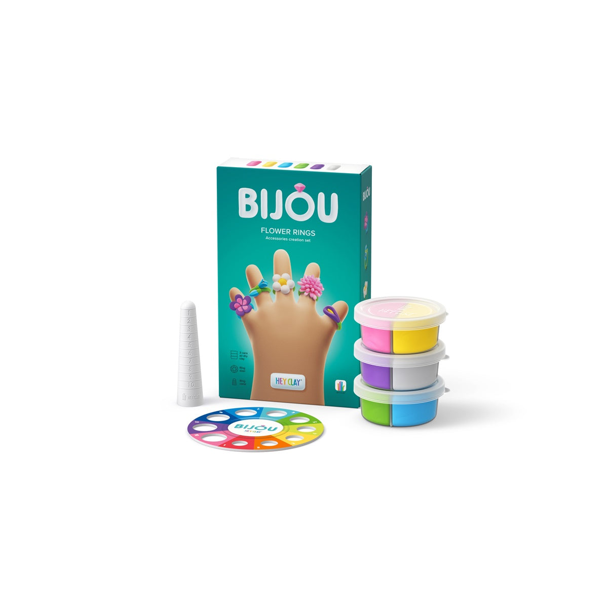 Hey Clay Bijou (Takılar) Havayla Kuruyan Kil