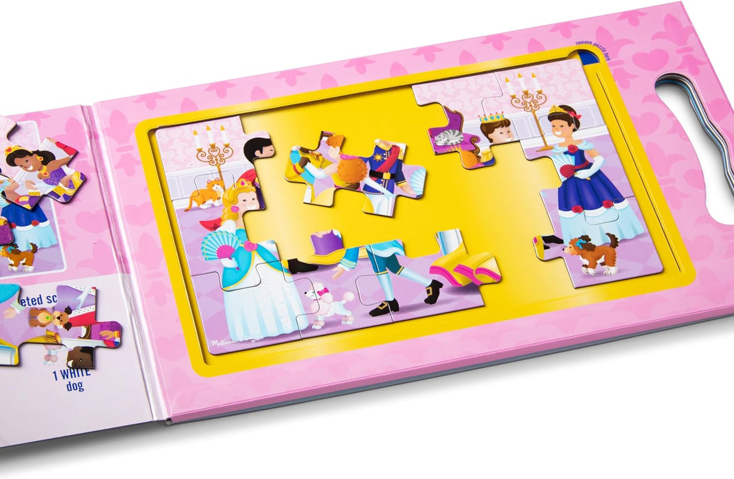 Melissa & Doug - Mıknatıslı Yapboz Seti - 2x15 - Prenses