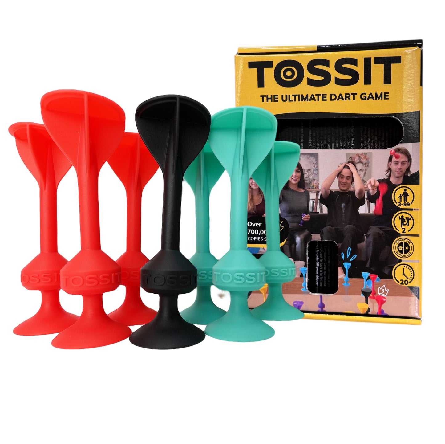 Tossit Silikon Dart - Başlangıç Seti