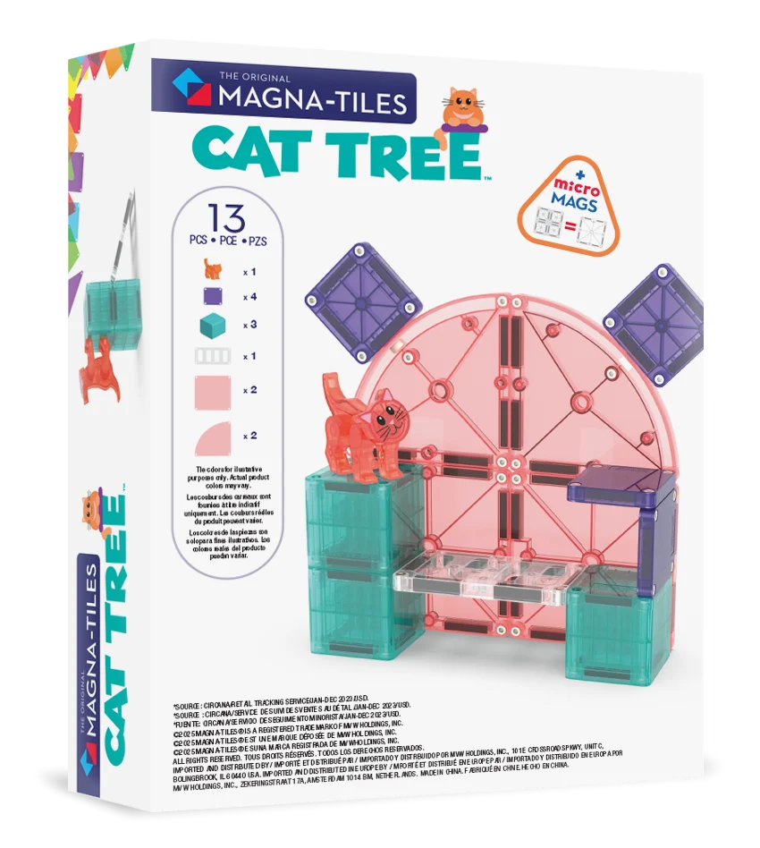 MAGNA-TILES® - Cat Tree - 13 Parça