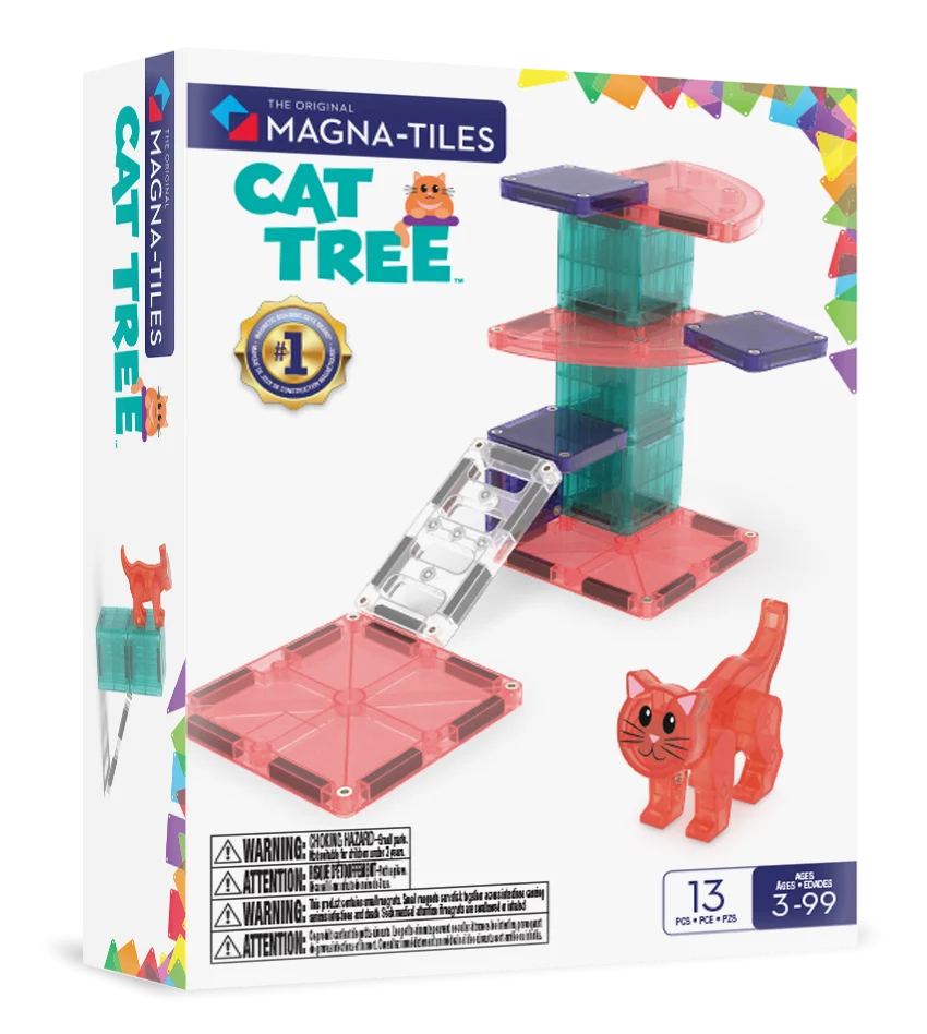 MAGNA-TILES® - Cat Tree - 13 Parça