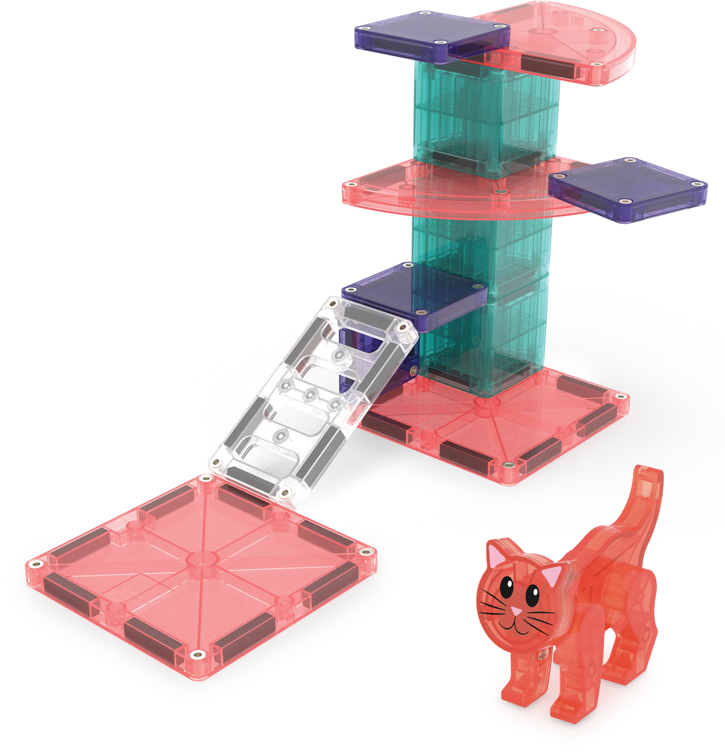 MAGNA-TILES® - Cat Tree - 13 Parça
