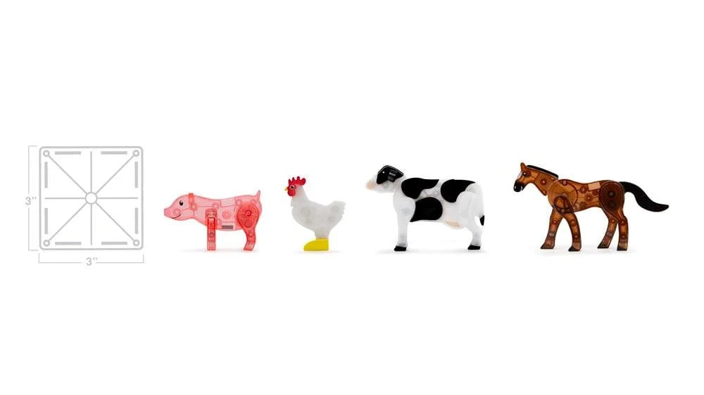 İndirim MAGNA-TILES® - Çiftlik Hayvanları - 25 Parça