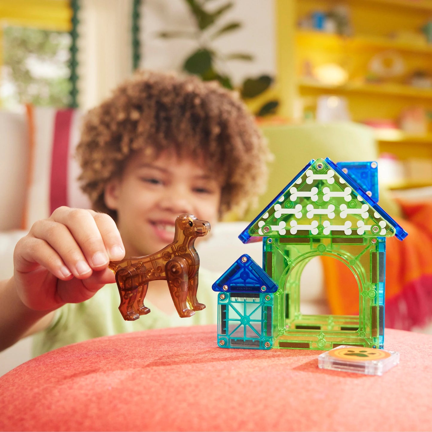 MAGNA-TILES® - Dog House - 13 Parça