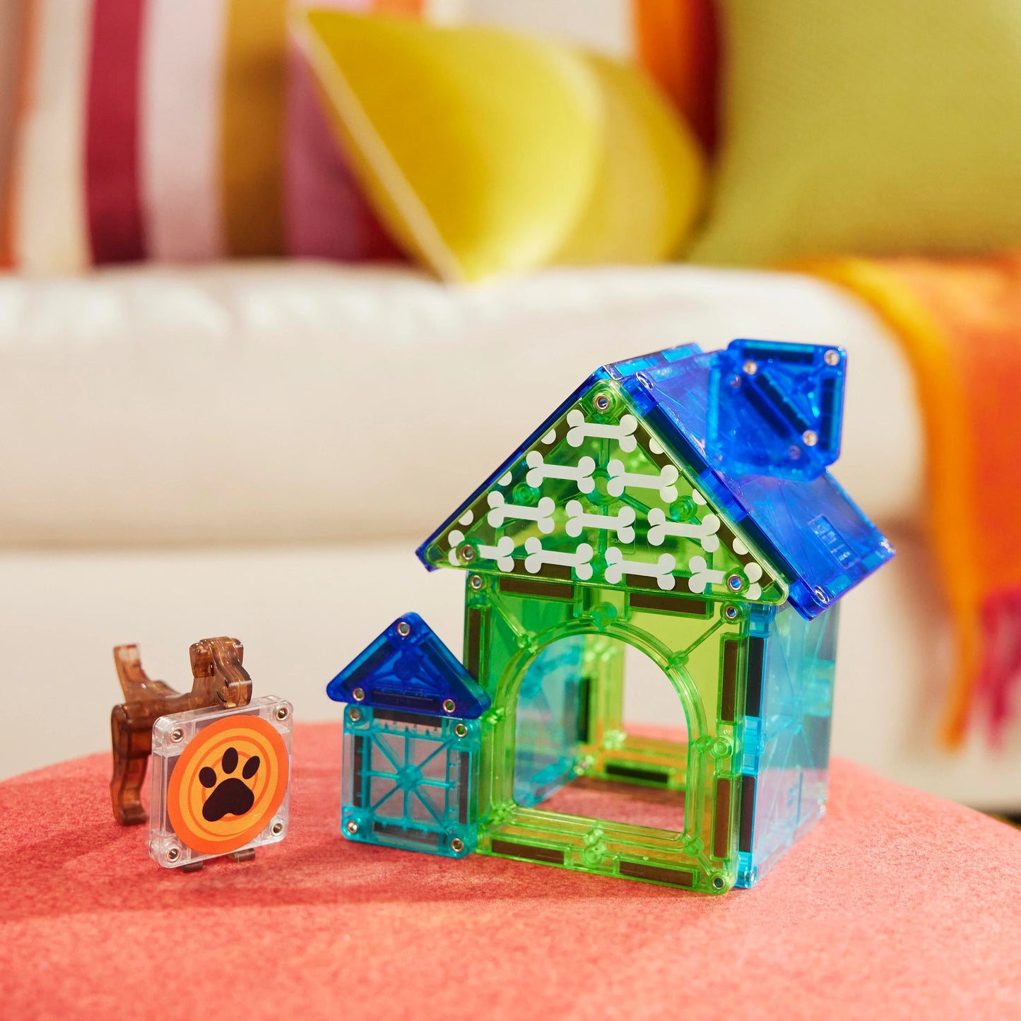 MAGNA-TILES® - Dog House - 13 Parça