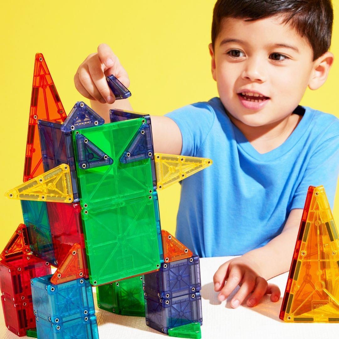 MAGNA-TILES® - Combo + microMAGS - 62 Parça
