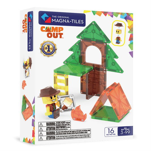 MAGNA-TILES® - Camp Out Manyetik Bloklar - 16 Parça