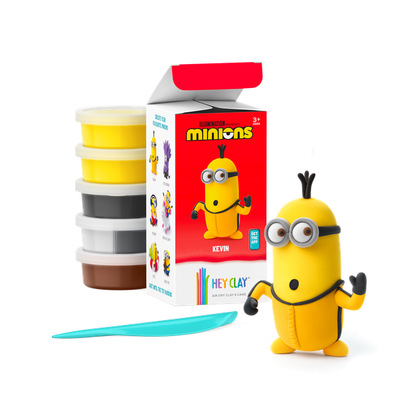 HeyClay Minion 5'li - Hava ile Kuruyan Kil (5'li kutu) - Minyonlar
