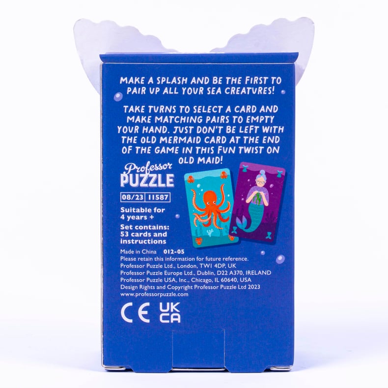Professor Puzzle - Old Mermaid - Eşleştirme Kart Oyunu
