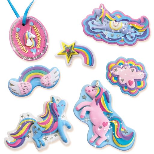 Ses Creative Kalıba Dök Ve Boya - Simli Unicorn