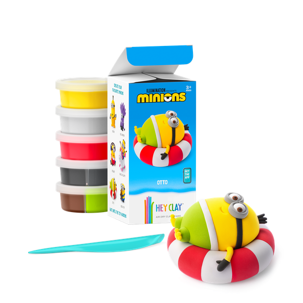 HeyClay Minion 5'li - Hava ile Kuruyan Kil (5'li kutu) - Minyonlar