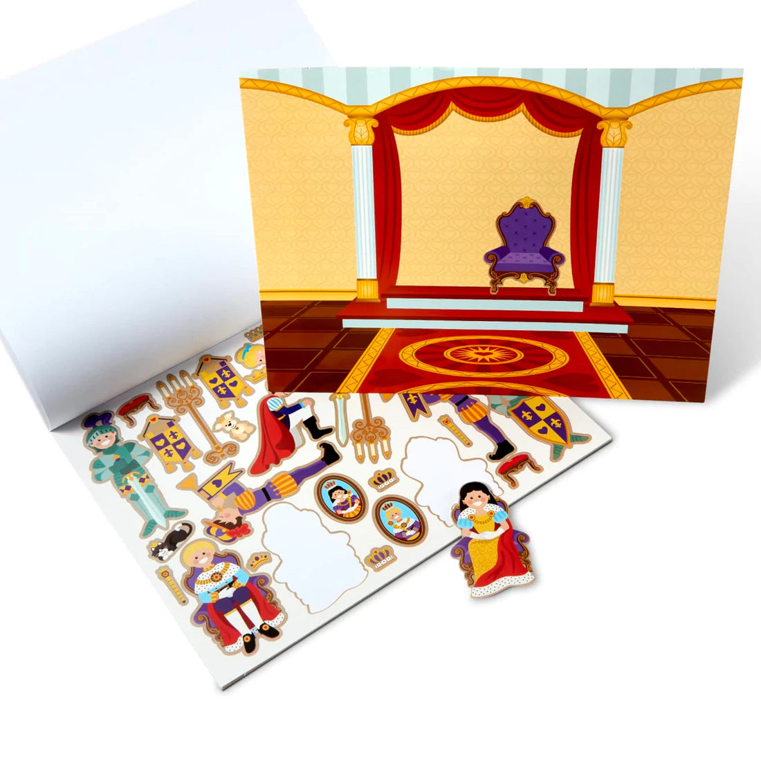 Melissa & Doug Princess Castle -Tak Çıkar Çıkartma Kitabı