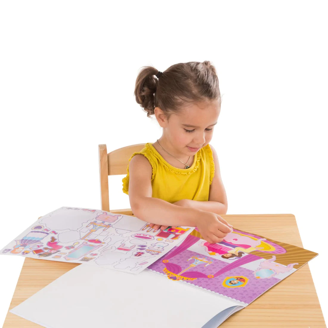 Melissa & Doug Princess Castle -Tak Çıkar Çıkartma Kitabı