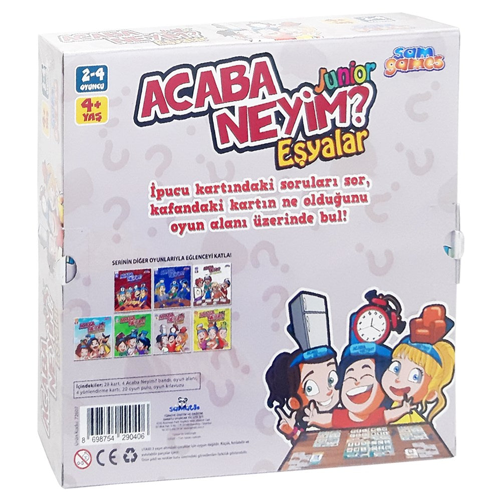 Acaba Neyim Junior- Eşyalar