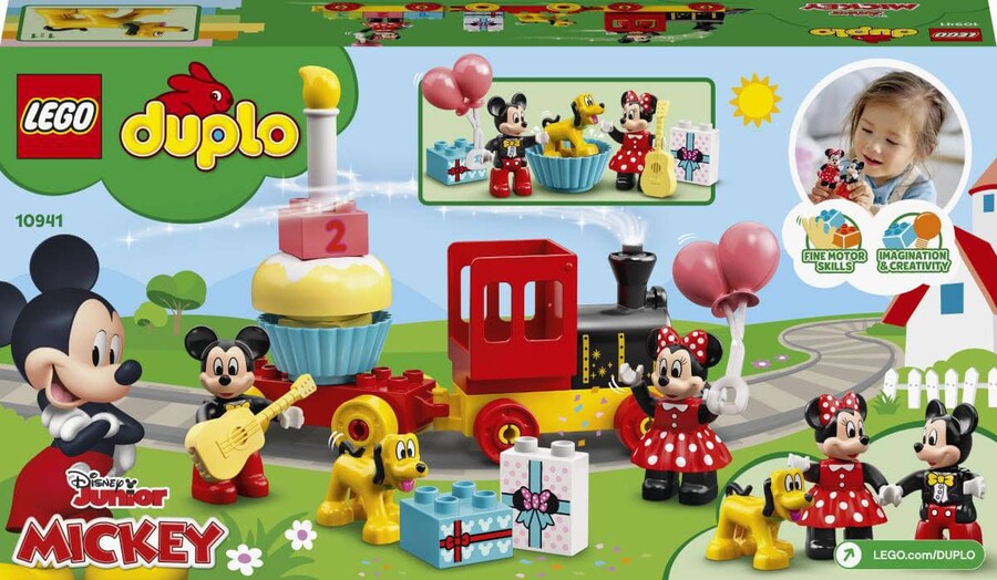 LEGO® DUPLO® ǀ Disney Mickey and Friends Mickey ve Minnie Doğum Günü Treni