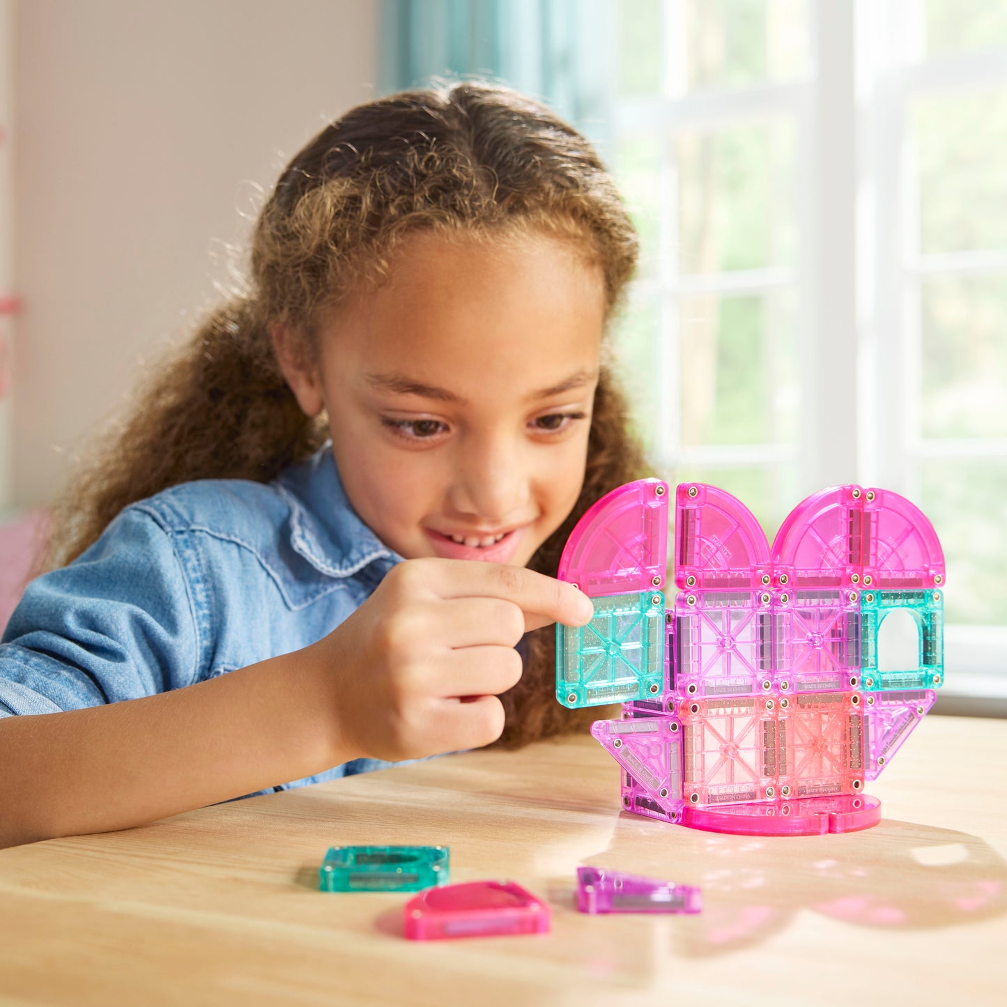 Magna-Tiles - MicroMAGS  Travel Set - Kalpli Set Manyetik Bloklar - 26 Parça Heart To Heart