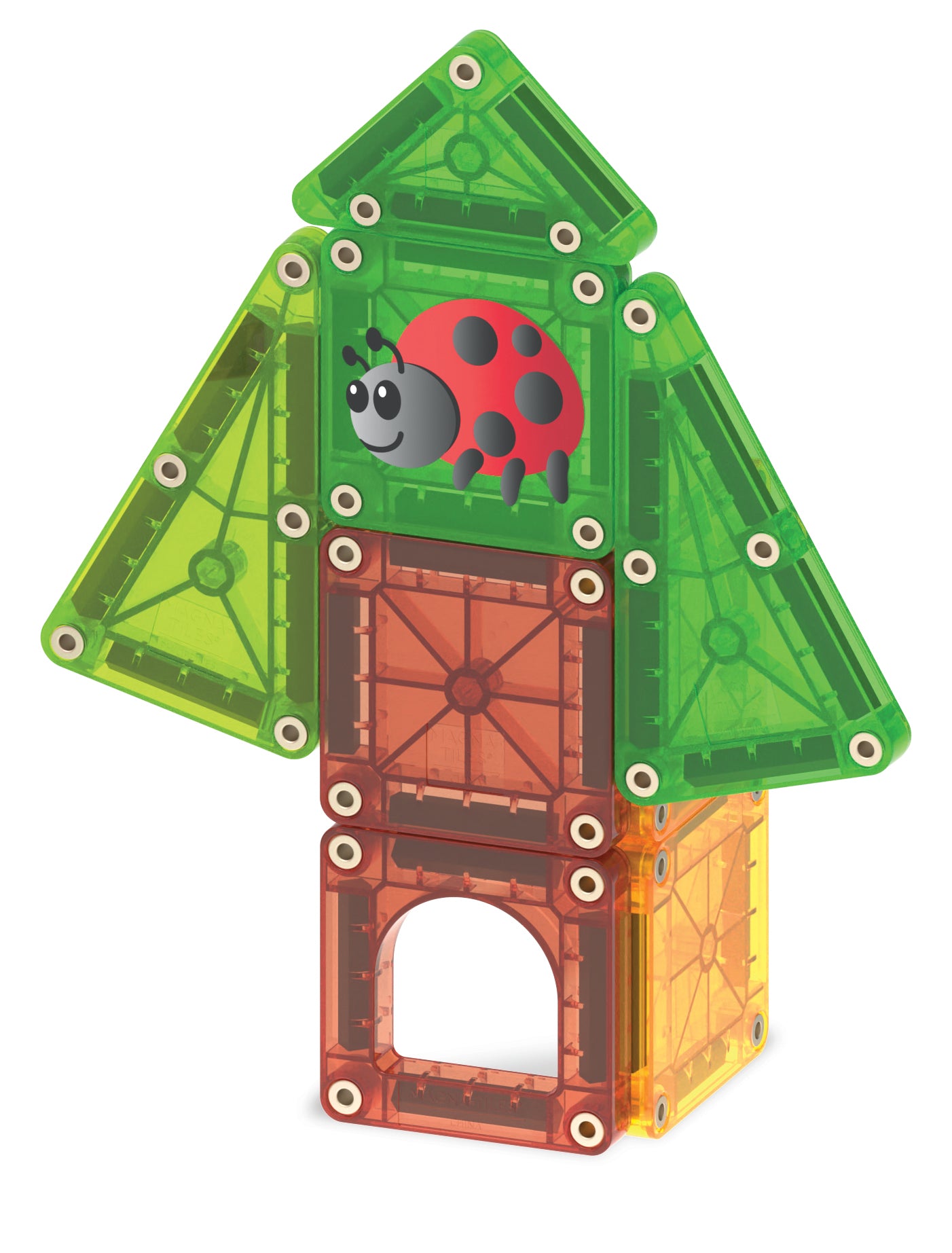 MAGNA-TILES® - Travel Set - Ağaç Ev - 24 Parça
