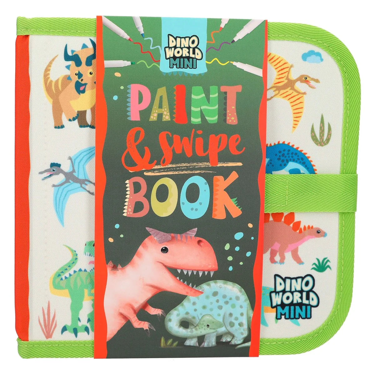 TopModel Dino World Paint & Swipe Book