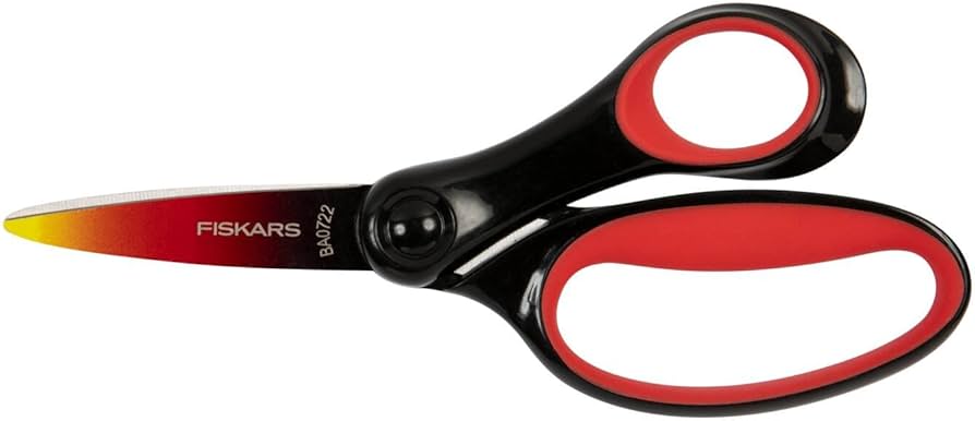 FISKARS OMBRE Scissors 15cm Red SG 16L / Büyük çocuk makası