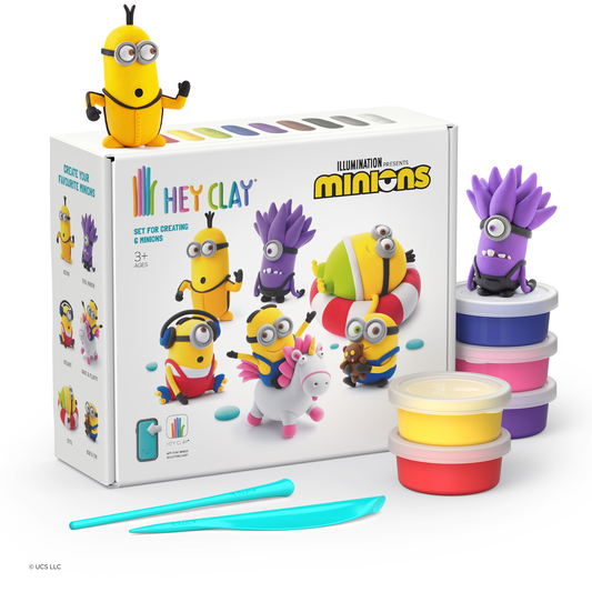 HeyClay Minion 15'li - Hava ile Kuruyan Kil (15'li kutu) - Minyonlar