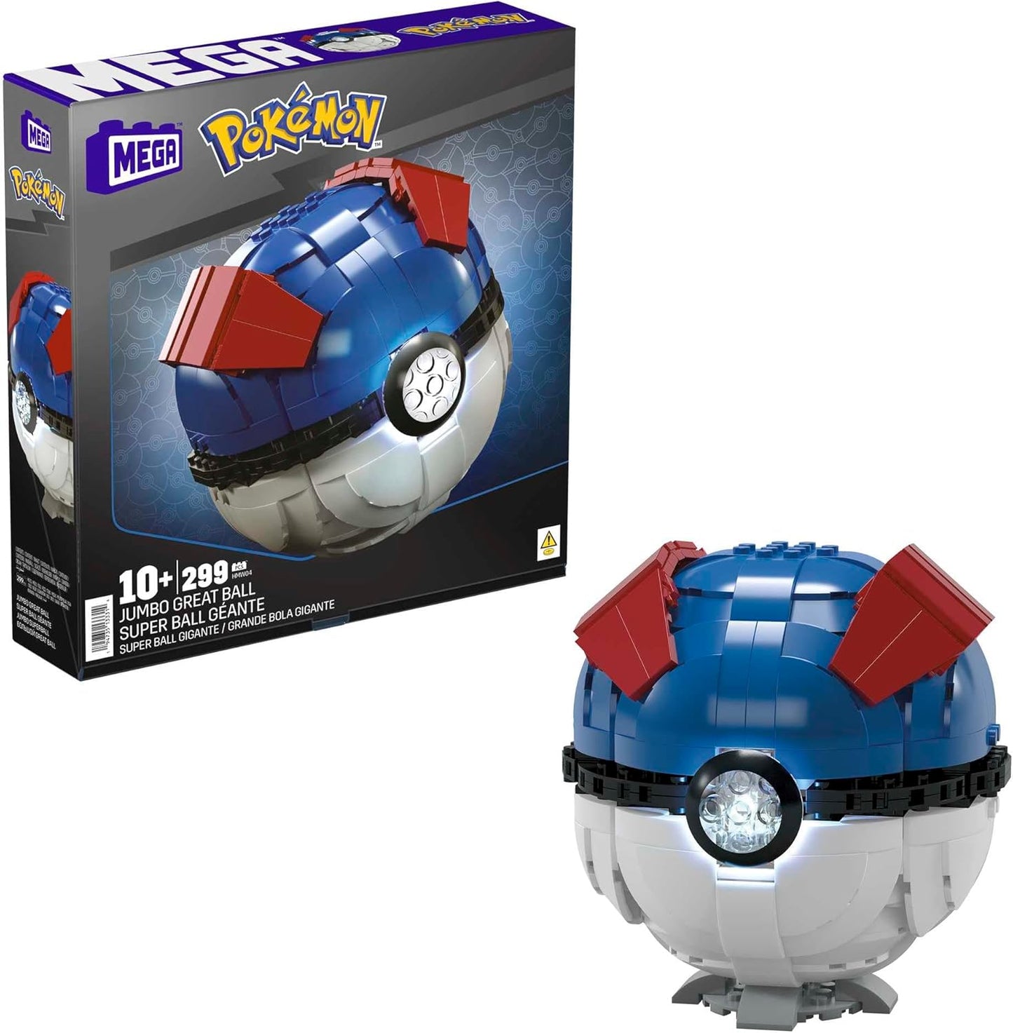 MegaBlocks Pokemon Jumbo Great Ball