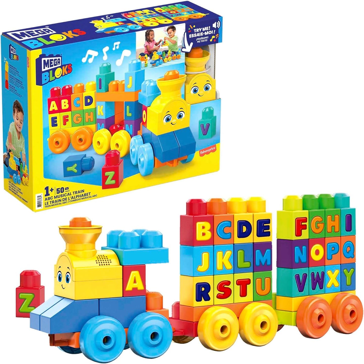 MegaBlocks ABC MUSICAL TRAIN