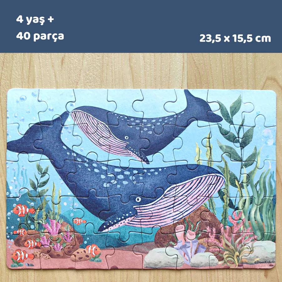 HUMPBACK WHALE MINI PUZZLE