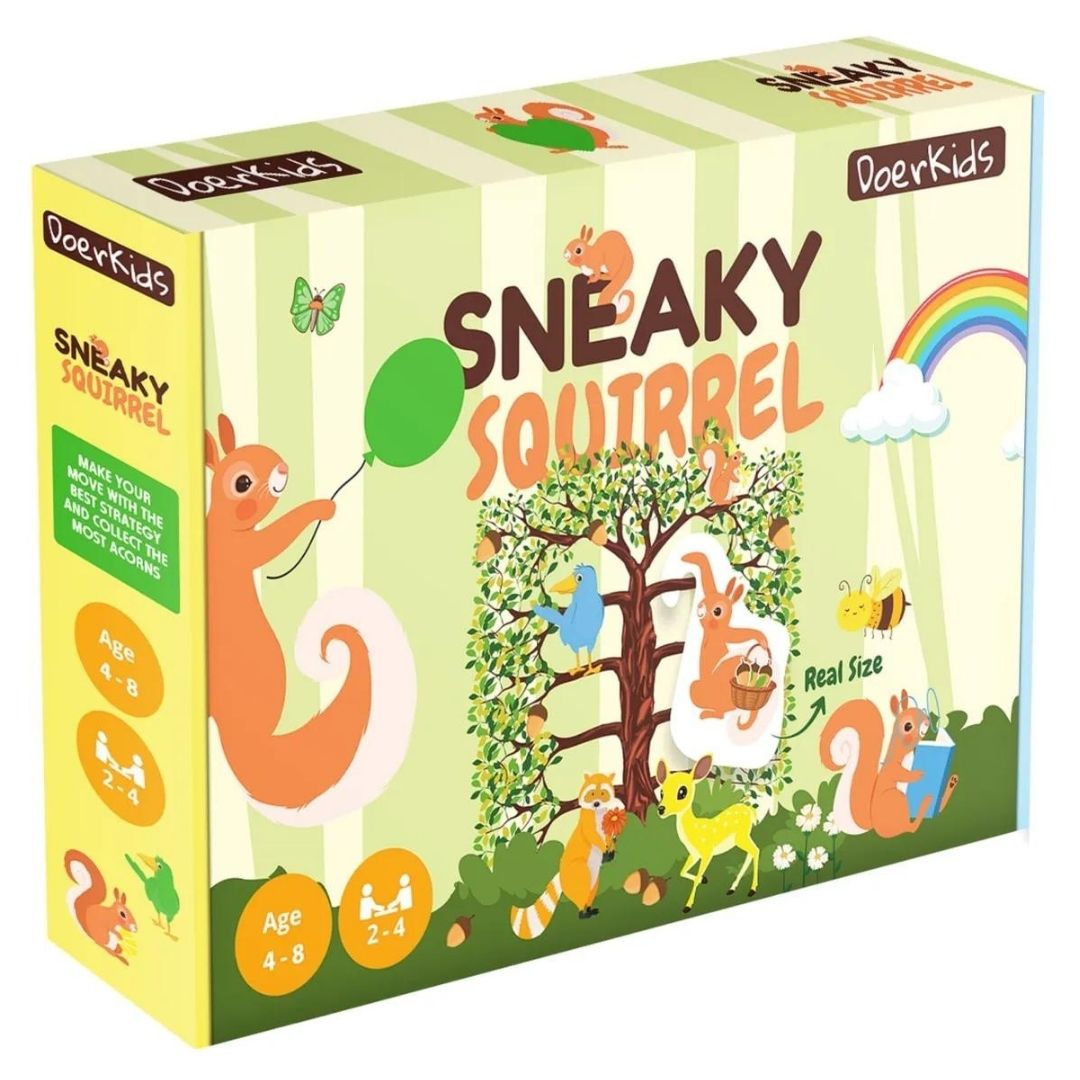 SNEAKY SQUIRREL ( Sinsi Sincaplar 3D Eğitici Strateji Kutu Oyunu)