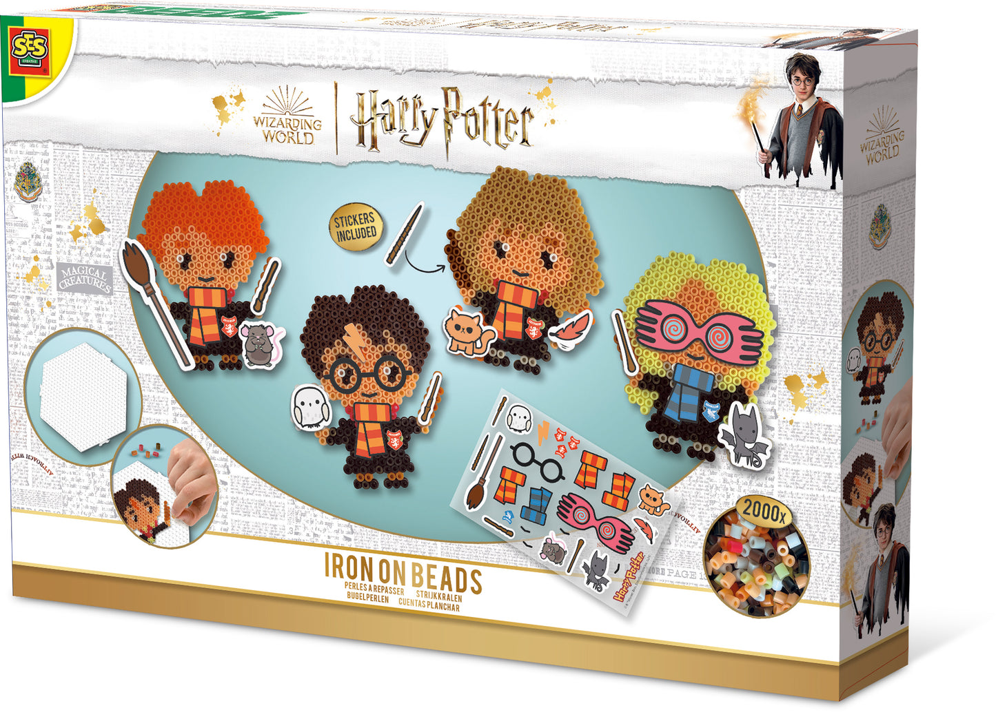 SES Creative Harry Potter - Ütü Boncukları - Karakterler