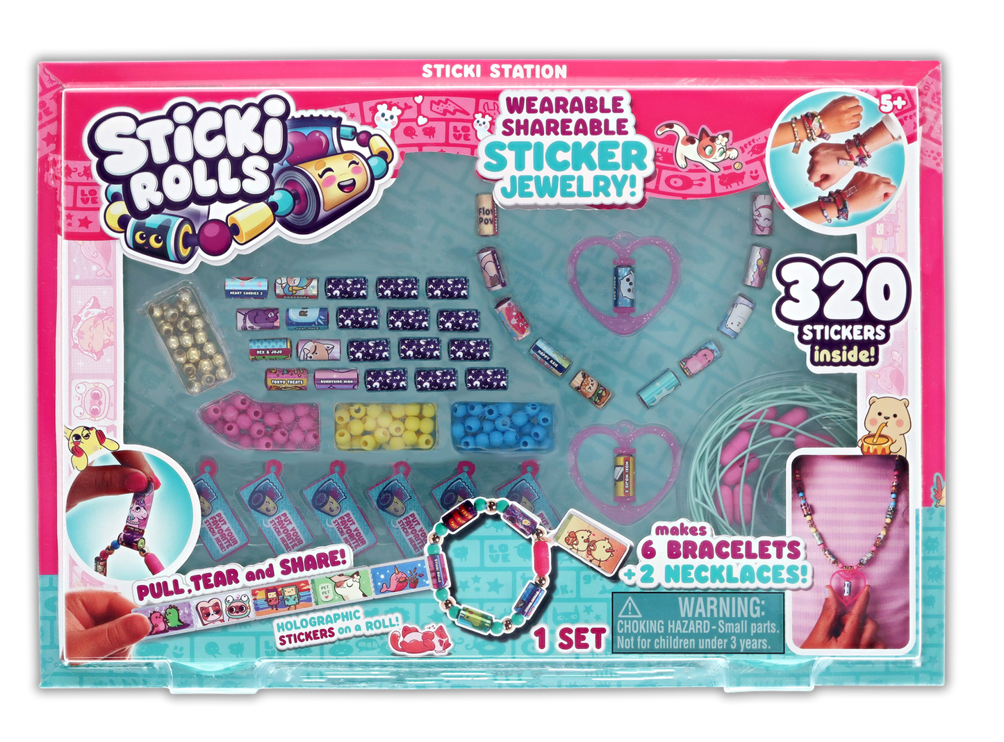 Sticki Rolls Sticki Station Pack 320 Sticker