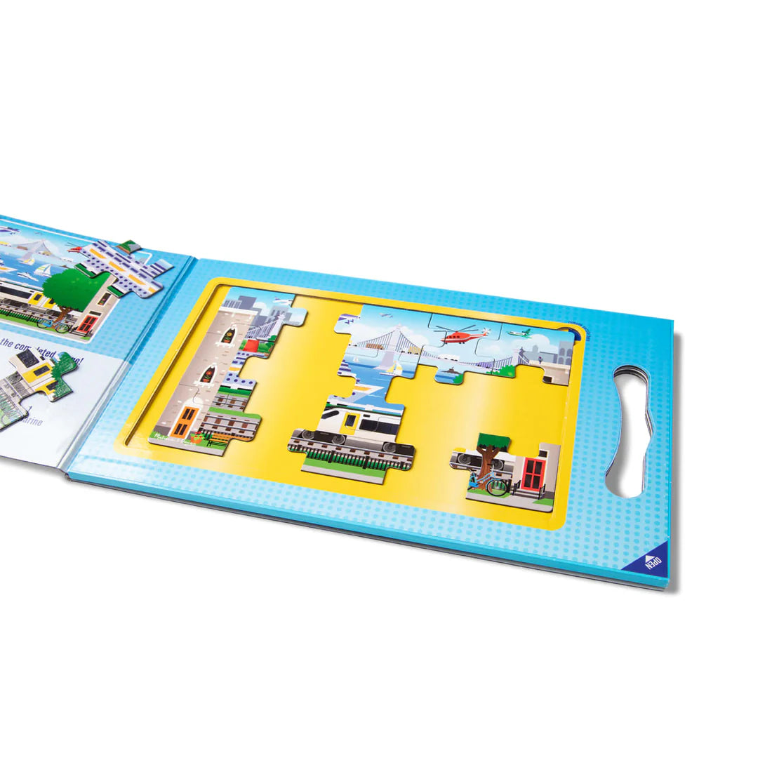 Melissa & Doug Mıknatıslı Yapboz Seti - 2x15 - Araçlar