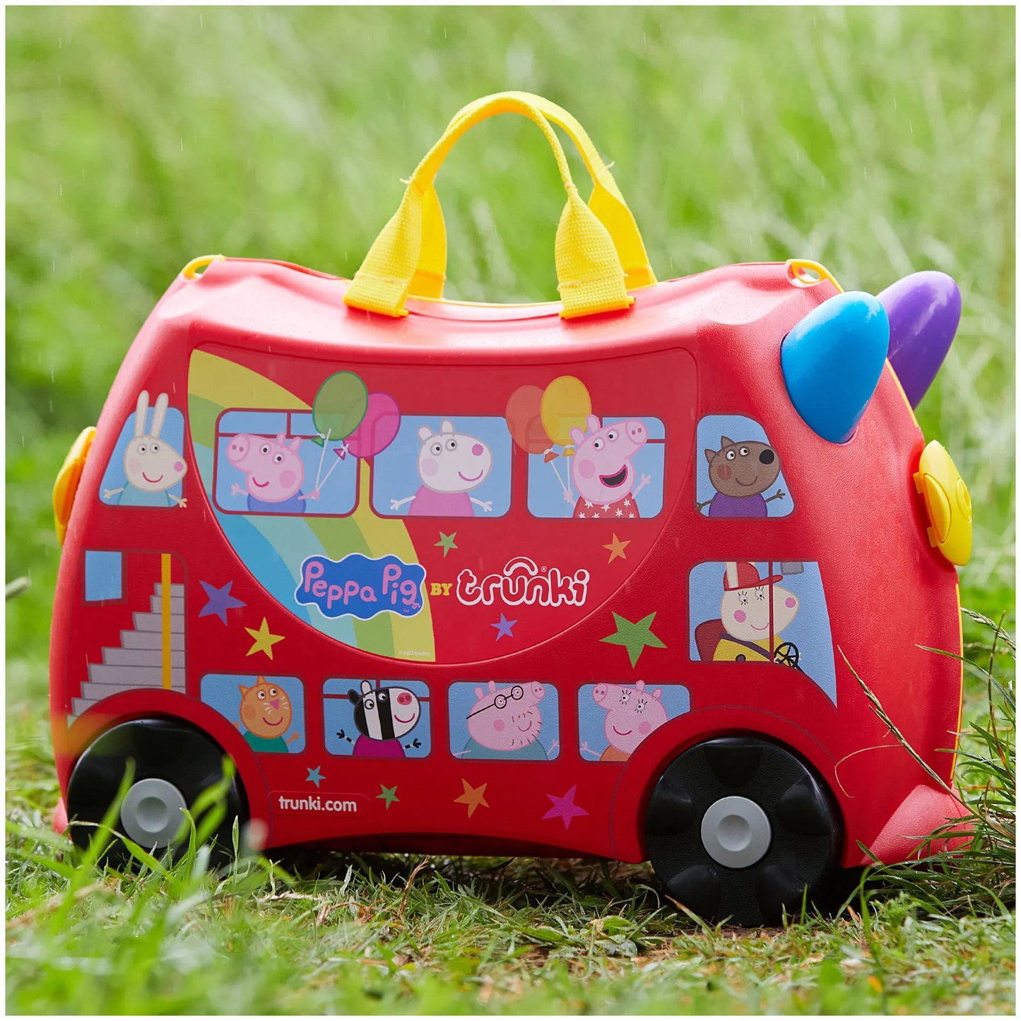 Trunki Çocuk Bavulu - Peppa Pig Party Bus