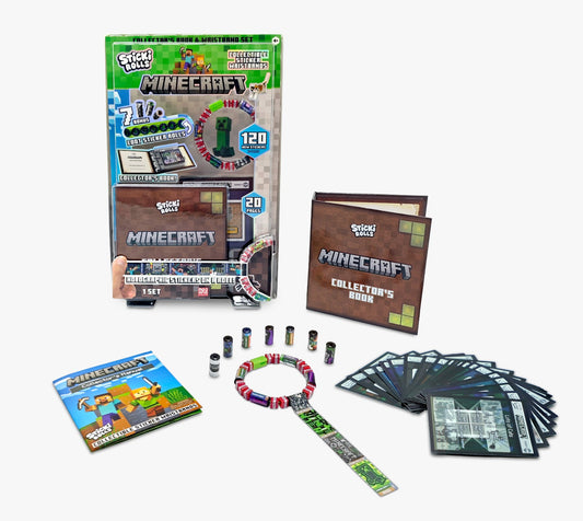 Sticki Rolls Minecraft 120pcs Collection Book