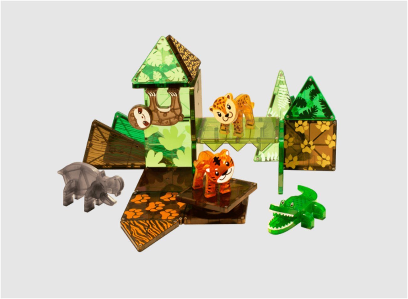 Magna-Tiles - Jungle Animals
