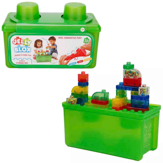 Jelly Blox 2in1 Saklama Kutulu Blok Seti 30 Parça