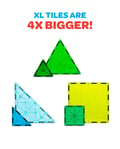 Magna-Tiles - Dinozor Dünyası - 50 Parça - XL