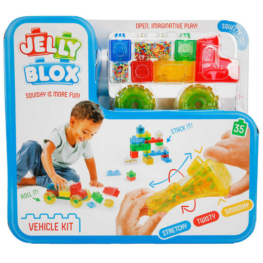 Jelly Blox Araç Kiti Seti 35 Parça (Vehicle Kit Blok)