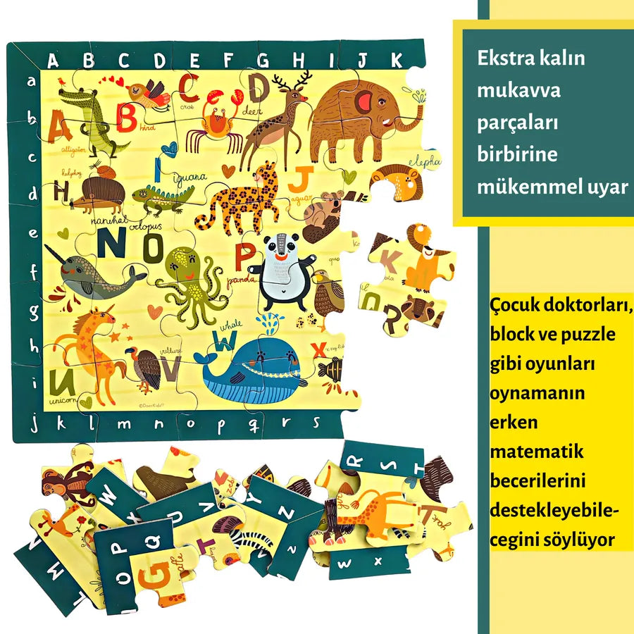 Animal Alphabet Search & Find Floor Puzzle 48x33cm