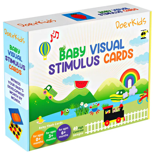 Baby Visual Stimulus Cards (Görsel Uyarım Kartları | Bebek Zeka Kartları)