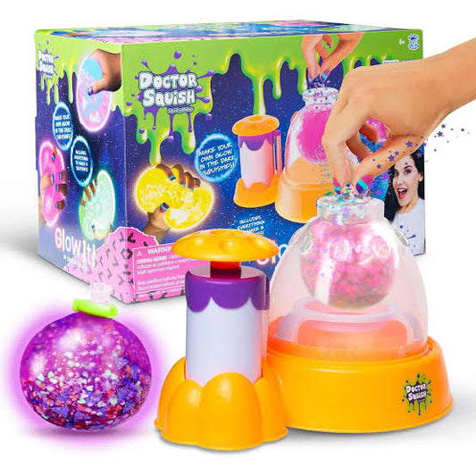 Doktor Squish Squishy Maker Glow It! – Neon Set | Kendi Squishy’ni Kendin Yap!