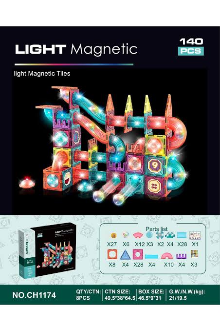 LABIRENTLI MAGNET SETI 140 PCS