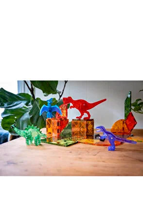 Magna-Tiles - Dinozor Dünyası - 50 Parça - XL