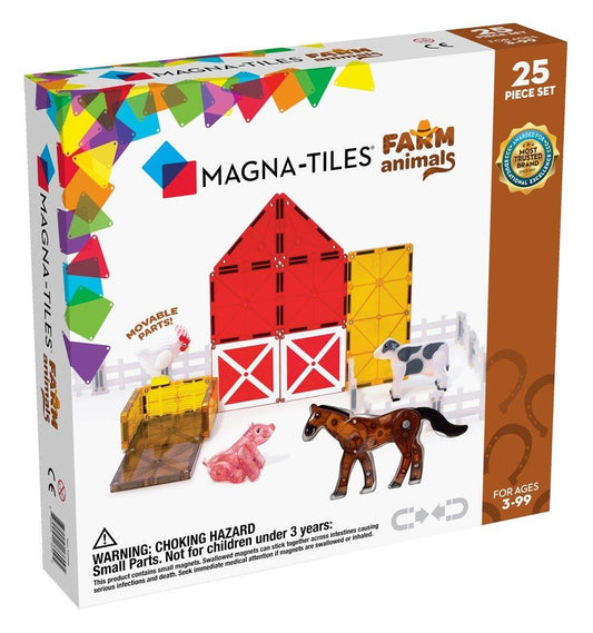 İndirim MAGNA-TILES® - Çiftlik Hayvanları - 25 Parça