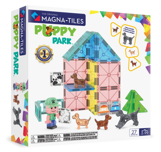 MAGNA-TILES® - Puppy Park - 27 Parça