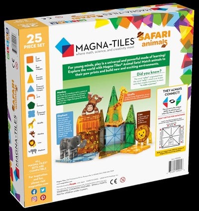 Magna-Tiles Safari Animals