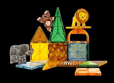 Magna-Tiles Safari Animals