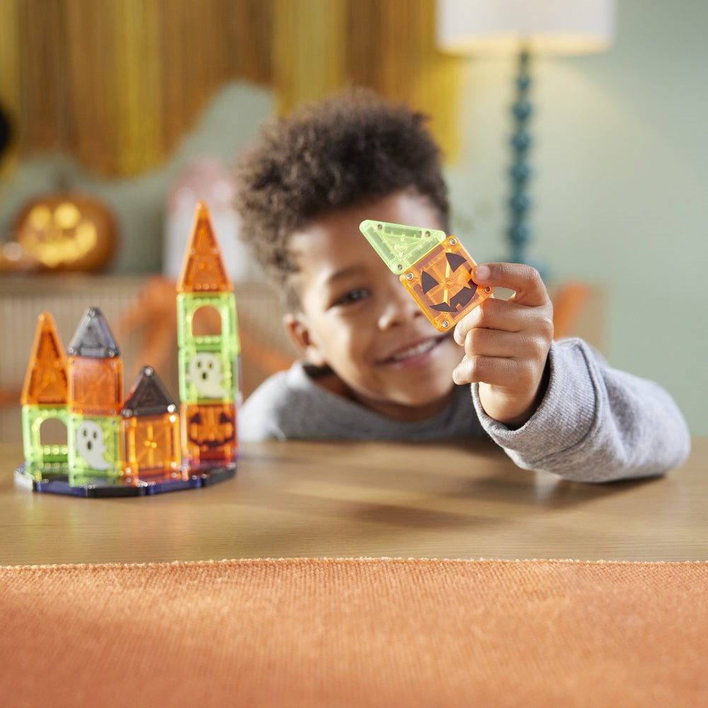 MAGNA-TILES® - Travel Spooky - MicroMAGS Cadılar Bayramı Seyahat Seti - 24 Parça