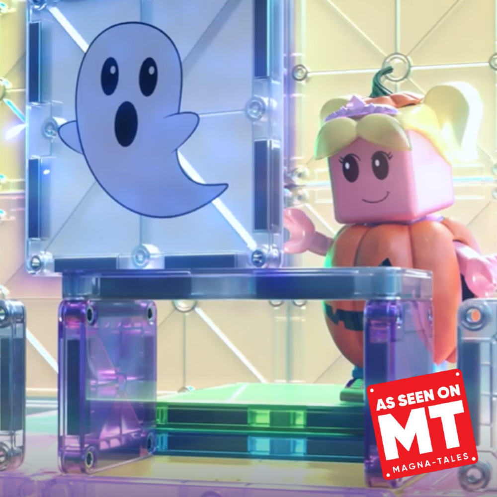 MAGNA-TILES® - Travel Spooky - MicroMAGS Cadılar Bayramı Seyahat Seti - 24 Parça
