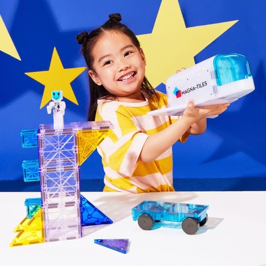Magna-Tiles - Space + microMAGS - Uzay 32 Parça