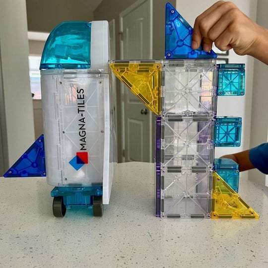 Magna-Tiles - Space + microMAGS - Uzay 32 Parça